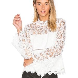 Bardot Sansa Lace Top